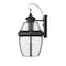 Z-Lite Westover 1 Light Outdoor Wall Sconce, Black & Clear Beveled 580S-BK - alternate 2